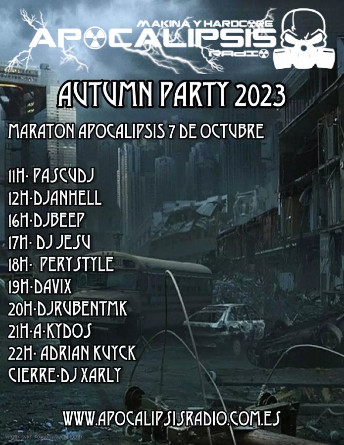 APOCALIPSIS AUTUMN PARTY 2023